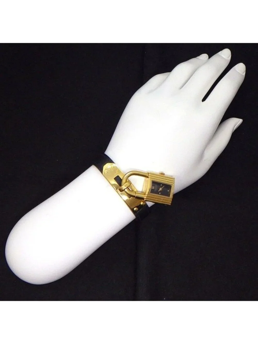 Hermes Watch Kelly Gold